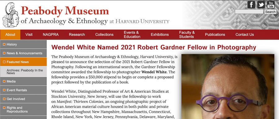 Robert Gardner Fellow in Photography, Peabody Museum of Archeology & Ethnography, Harvard University, Cambridge MA 2021